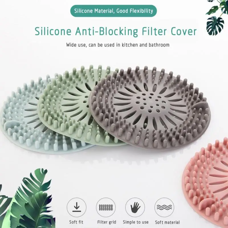 Silicone Sink Strainer Bathroom Stopper Drain Hair Catcher Bath Stopper Plug Sink Strainer Filter Bathroom Gadgets
Silicone Sink Strainer Bathroom Stopper Drain Hair Catcher Bath Stopper Plug Sink Strainer Filter Bathroom Gadgets