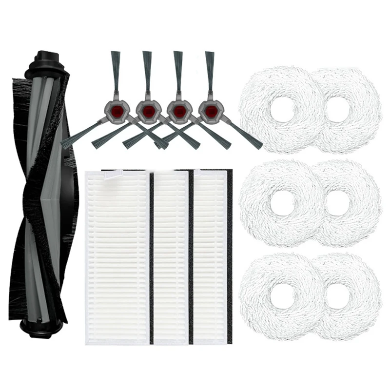 Hepa Filter Main Side Brush Pad Mop Cloths Spare Parts Accessories For Ecovacs DEBOT N9+ Plus Self Cleaning Robot Vacuum Cleaner
Hepa Filter Main Side Brush Pad Mop Cloths Spare Parts Accessories For Ecovacs DEBOT N9+ Plus Self Cleaning Robot Vacuum Cleaner