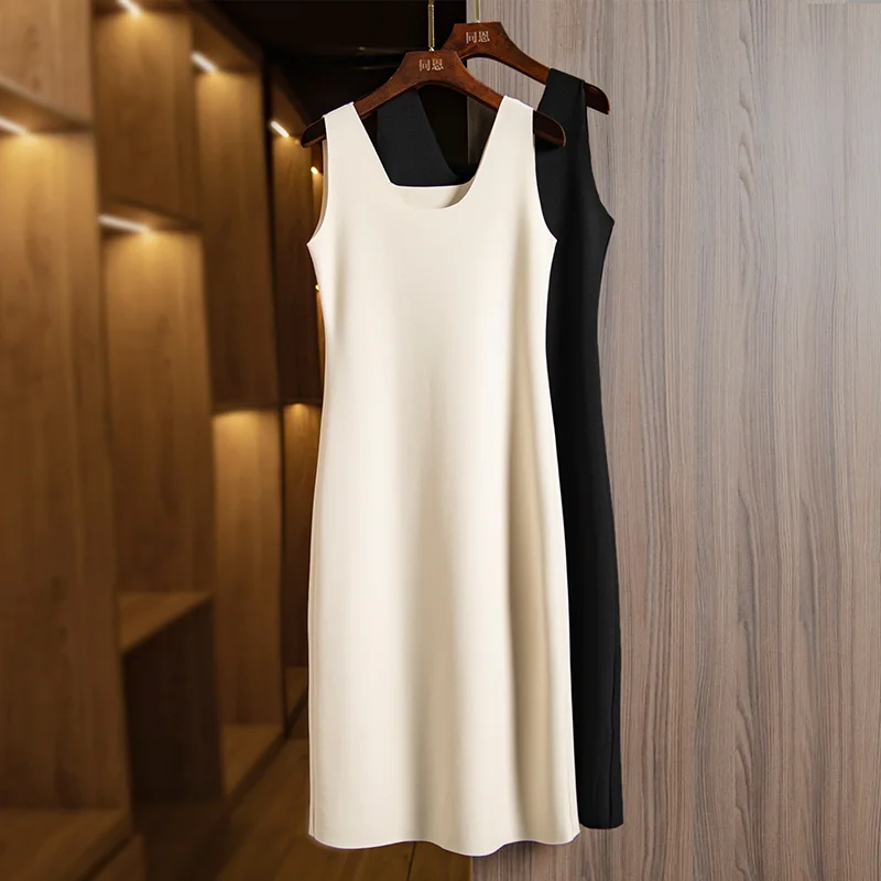 Sleeveless Tank Top Dress Women's 2023 Summer New French Fashion Slim Fit Versatile Slim Split Mid Length Skirts Women Clothing
Sleeveless Tank Top Dress Women's 2023 Summer New French Fashion Slim Fit Versatile Slim Split Mid Length Skirts Women Clothing