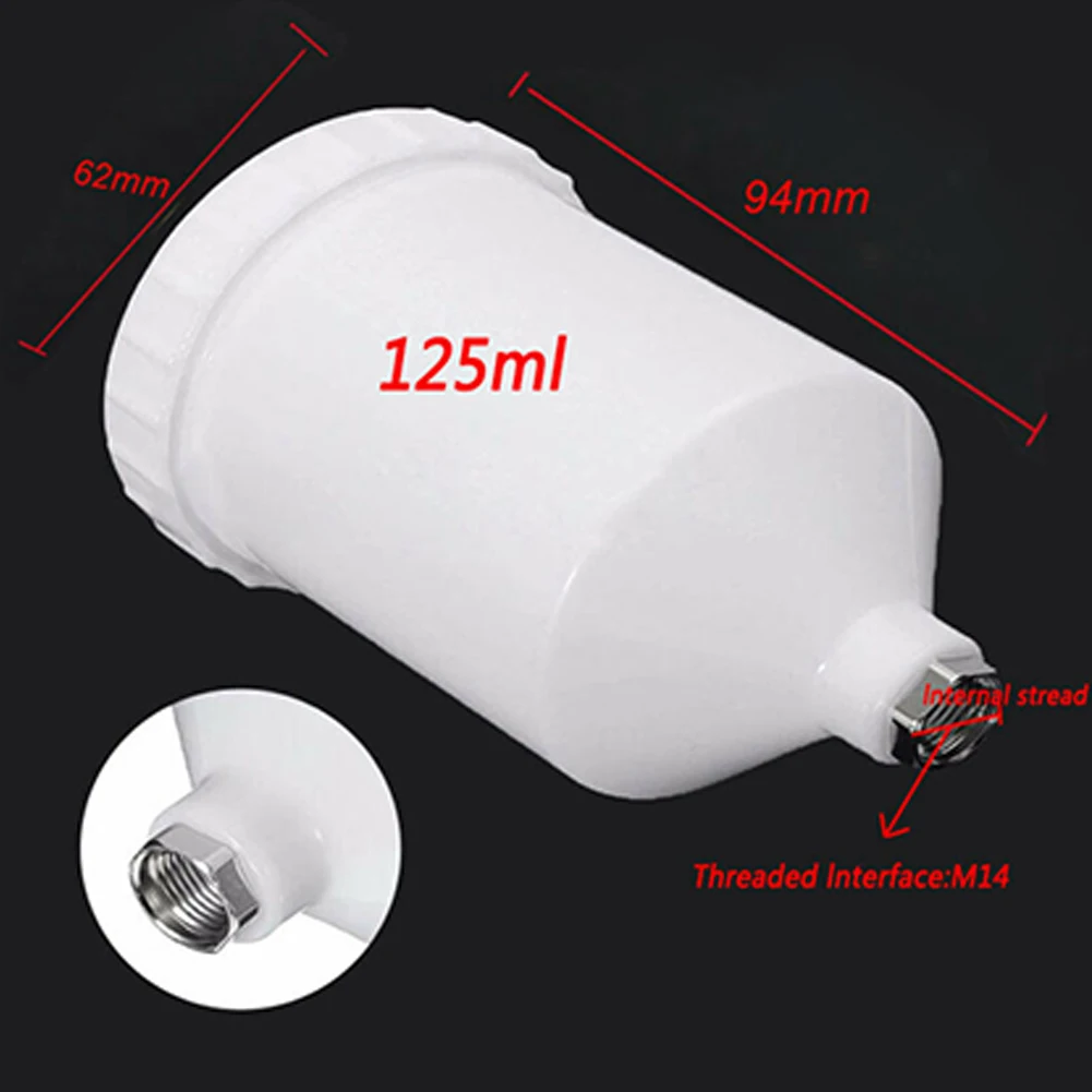 125ml Plastic Paint For H-2000 R-100 HVLP Spray Paint Tool Sprayer Cup Manual Mini Spray Paint Cup Pot Pneumatic Tool Accessorie
125ml Plastic Paint For H-2000 R-100 HVLP Spray Paint Tool Sprayer Cup Manual Mini Spray Paint Cup Pot Pneumatic Tool Accessorie