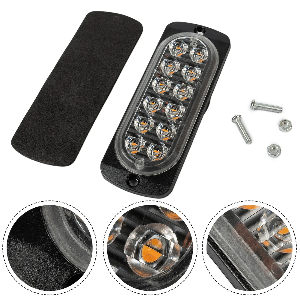 Univerasl Car Warning Strobe Light 12-24V 36W Yellow 12LED Car Warn Safety Urgent Always Bright Light LED Lights Lamp
Univerasl Car Warning Strobe Light 12-24V 36W Yellow 12LED Car Warn Safety Urgent Always Bright Light LED Lights Lamp