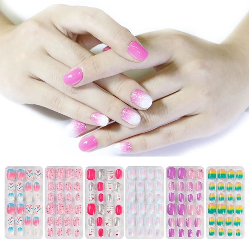 Nails Full Cover Tips Kids Press On Nails Kids Pink Simple Pattern Fake Nails Nail Art Set Short Square Nails Full Cover
Nails Full Cover Tips Kids Press On Nails Kids Pink Simple Pattern Fake Nails Nail Art Set Short Square Nails Full Cover