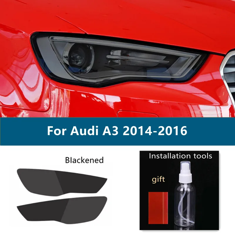 2 Pieces For Audi A3 Car Headlight Black Smoke Tint Protective Film Clear TPU Sticker Accessories
2 Pieces For Audi A3 Car Headlight Black Smoke Tint Protective Film Clear TPU Sticker Accessories