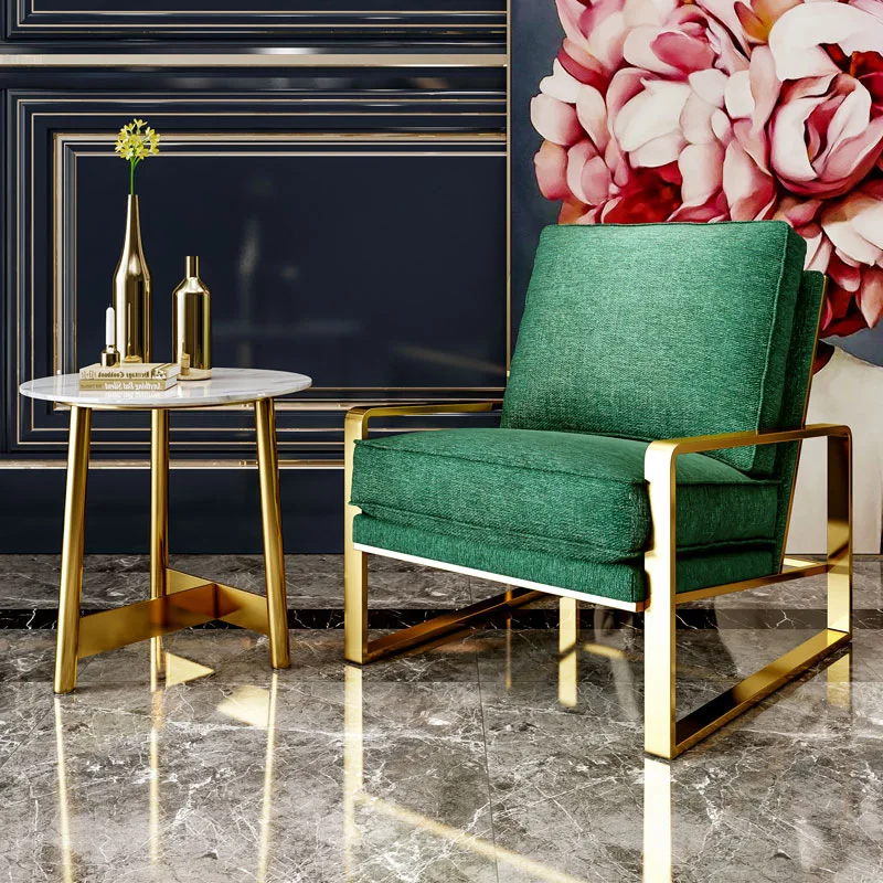Lazy Fabric Couch Post-modern Light Luxury Metal Sofa Living Room Single Heater Appearance Material Small Apartment Ins Modern
Lazy Fabric Couch Post-modern Light Luxury Metal Sofa Living Room Single Heater Appearance Material Small Apartment Ins Modern
