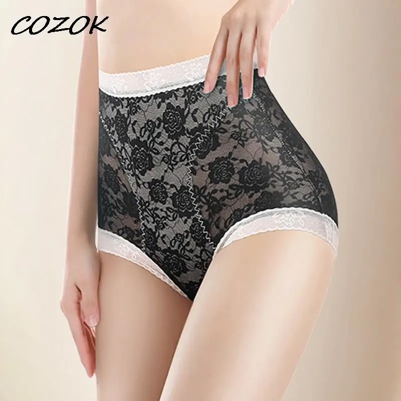 COZOK 3 Pcs Plus Size Women's Panties Cotton High Waist Slimming Underwear Seamless Briefs Female Breathable Lingerie Shapewear
COZOK 3 Pcs Plus Size Women's Panties Cotton High Waist Slimming Underwear Seamless Briefs Female Breathable Lingerie Shapewear