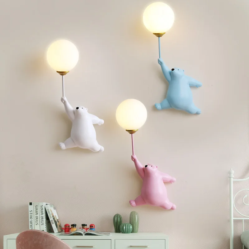 LED Resin Bear Wall Lamp for Boys Girls Bedroom Decorative Lighting Fixtures Eye Protection Study Reading Wall Hanging Lamps
LED Resin Bear Wall Lamp for Boys Girls Bedroom Decorative Lighting Fixtures Eye Protection Study Reading Wall Hanging Lamps
