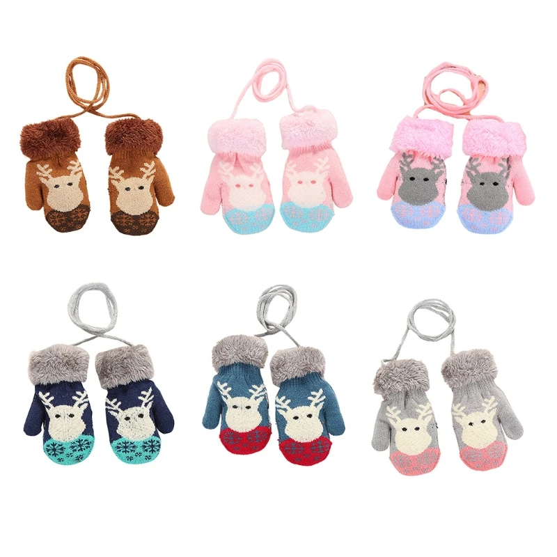Winter and Autumn Reindeer Printed Full Fingers Cartoon Gloves Windproof Christmas Women Kids Knitted Gloves Mittens
Winter and Autumn Reindeer Printed Full Fingers Cartoon Gloves Windproof Christmas Women Kids Knitted Gloves Mittens