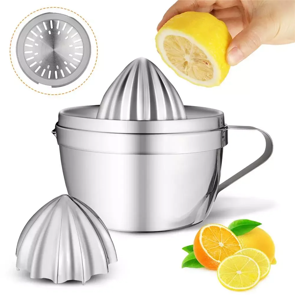 NEW2023 500ml Lemon Orange Manual Fruit Juicer 304 Stainless Steel Home Kitchen Accessories Tools Hand Pressed Juice Maker
NEW2023 500ml Lemon Orange Manual Fruit Juicer 304 Stainless Steel Home Kitchen Accessories Tools Hand Pressed Juice Maker