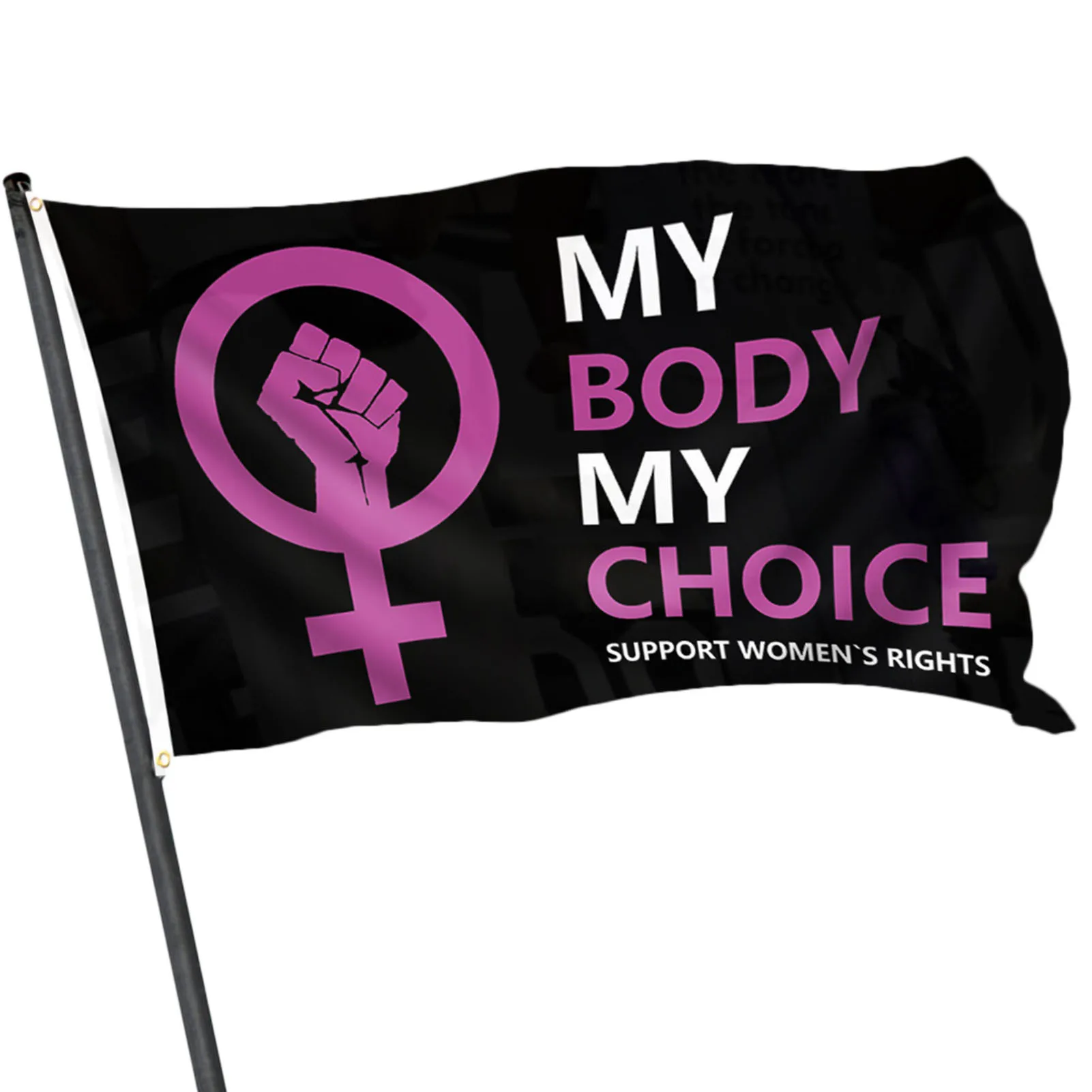 Pro Women Choice Flag Polyester My Body My Choice Flag My Body My Choice Feminist Yard Flag For Indoor Outdoor Home Decoration
Pro Women Choice Flag Polyester My Body My Choice Flag My Body My Choice Feminist Yard Flag For Indoor Outdoor Home Decoration
