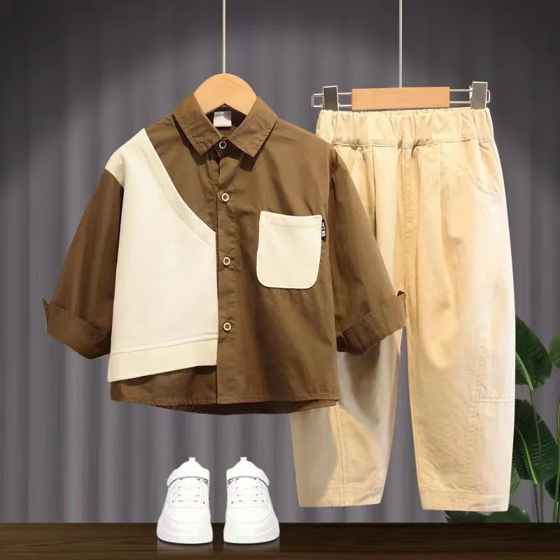 Boy Set Boys Clothing Suit New Spring Autumn Tracksuit Suit Child Baby Boy Clothing Set Shirs + Pants 2Pcs For Kids Children New
Boy Set Boys Clothing Suit New Spring Autumn Tracksuit Suit Child Baby Boy Clothing Set Shirs + Pants 2Pcs For Kids Children New
