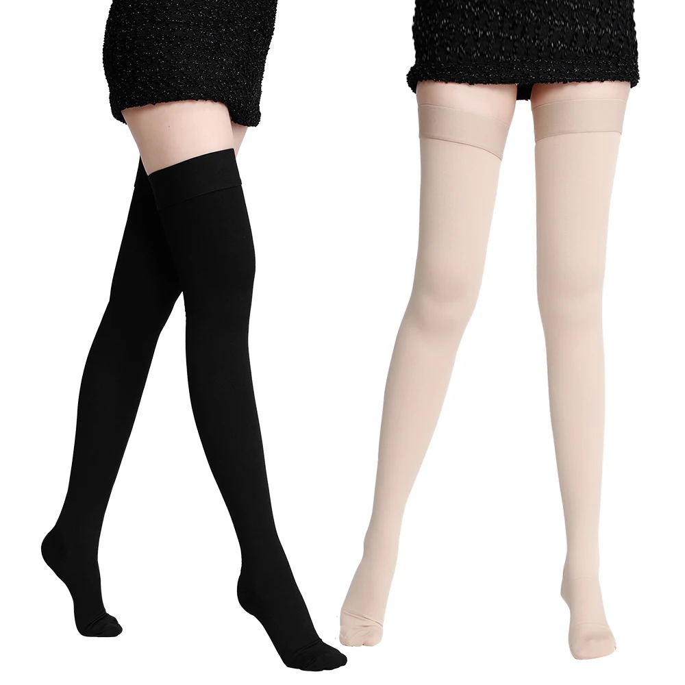 Legbeauty 15-20 mmHg Over Knee Closed Toe Varicose Veins Sock Men Women Medical Thigh High Compression Stocking Class 1 Pressure
Legbeauty 15-20 mmHg Over Knee Closed Toe Varicose Veins Sock Men Women Medical Thigh High Compression Stocking Class 1 Pressure