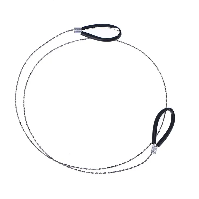 75cm Emergency Survival Gear Steel Wire Saw Ring Scroll Travel Camping Hiking Hunting Climbing Outdoor Plastic Survival Tool
75cm Emergency Survival Gear Steel Wire Saw Ring Scroll Travel Camping Hiking Hunting Climbing Outdoor Plastic Survival Tool