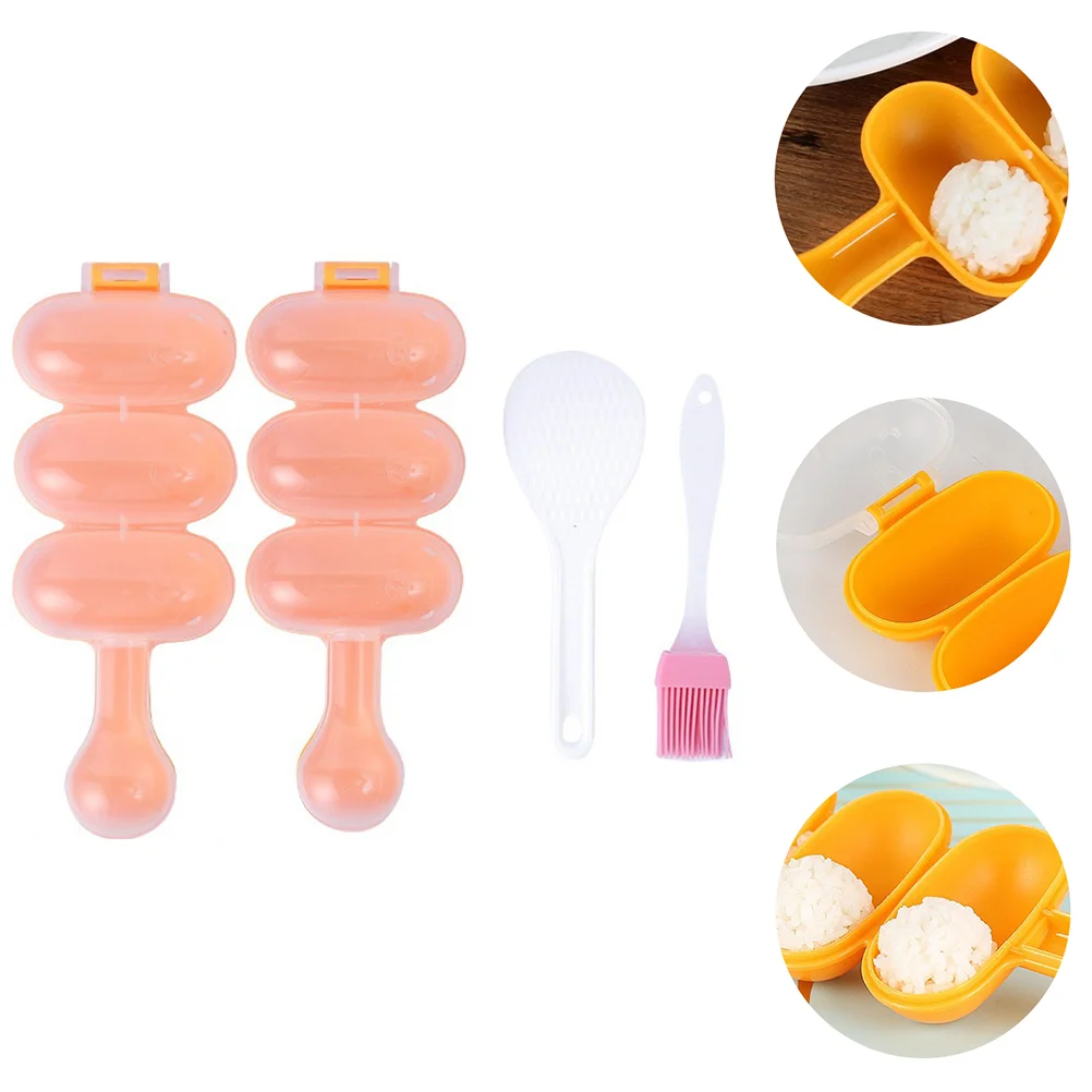 2 Pcs Rice Ball Mold Kids Shaker Lunch Maker Tools Japanese-style Mould Shaking Pp Child
2 Pcs Rice Ball Mold Kids Shaker Lunch Maker Tools Japanese-style Mould Shaking Pp Child