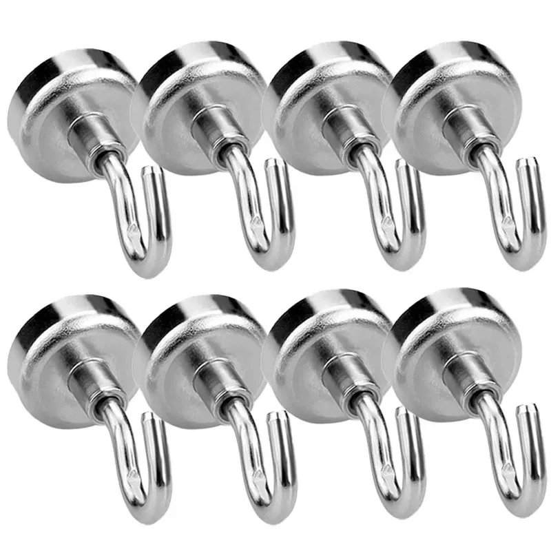 8Pair Magnetic Hook Wall Mount Strong Magnet Holder Hook for Fridge Sticker Remote Control Storage Holder Cabinet Home Organizer
8Pair Magnetic Hook Wall Mount Strong Magnet Holder Hook for Fridge Sticker Remote Control Storage Holder Cabinet Home Organizer