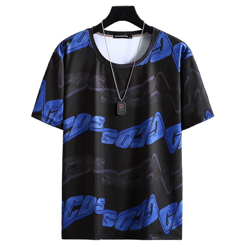 Футболка мужская с надписью, удобная уличная одежда в стиле хип-хоп из вискозы, Повседневная тенниска оверсайз с коротким рукавом и круглым ... 
Футболка мужская с надписью, удобная уличная одежда в стиле хип-хоп из вискозы, Повседневная тенниска оверсайз с коротким рукавом и круглым ...