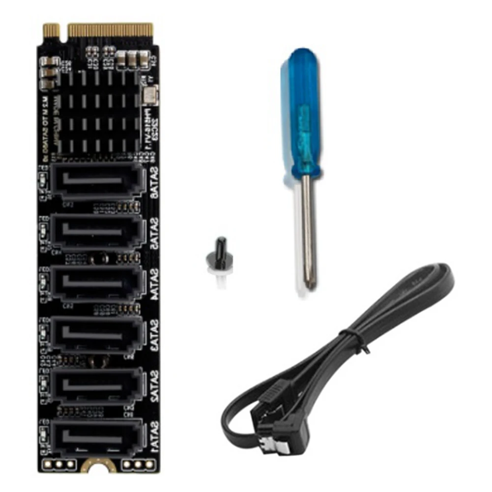 Плата расширения M.2 MKEY PCI-E, плата расширения M.2 NVME на SATA3.0 PCIE на SATA 6Gpbsx6-Port, ASM1166, поддержка функции PM
Плата расширения M.2 MKEY PCI-E, плата расширения M.2 NVME на SATA3.0 PCIE на SATA 6Gpbsx6-Port, ASM1166, поддержка функции PM