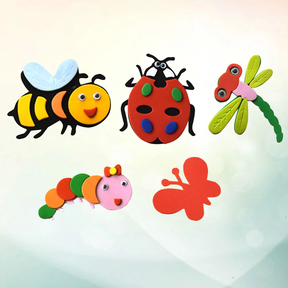 46pcs Stickers Insect Shape Lovely EVA Stickers for Supplies Kids Arts Craft
46pcs Stickers Insect Shape Lovely EVA Stickers for Supplies Kids Arts Craft