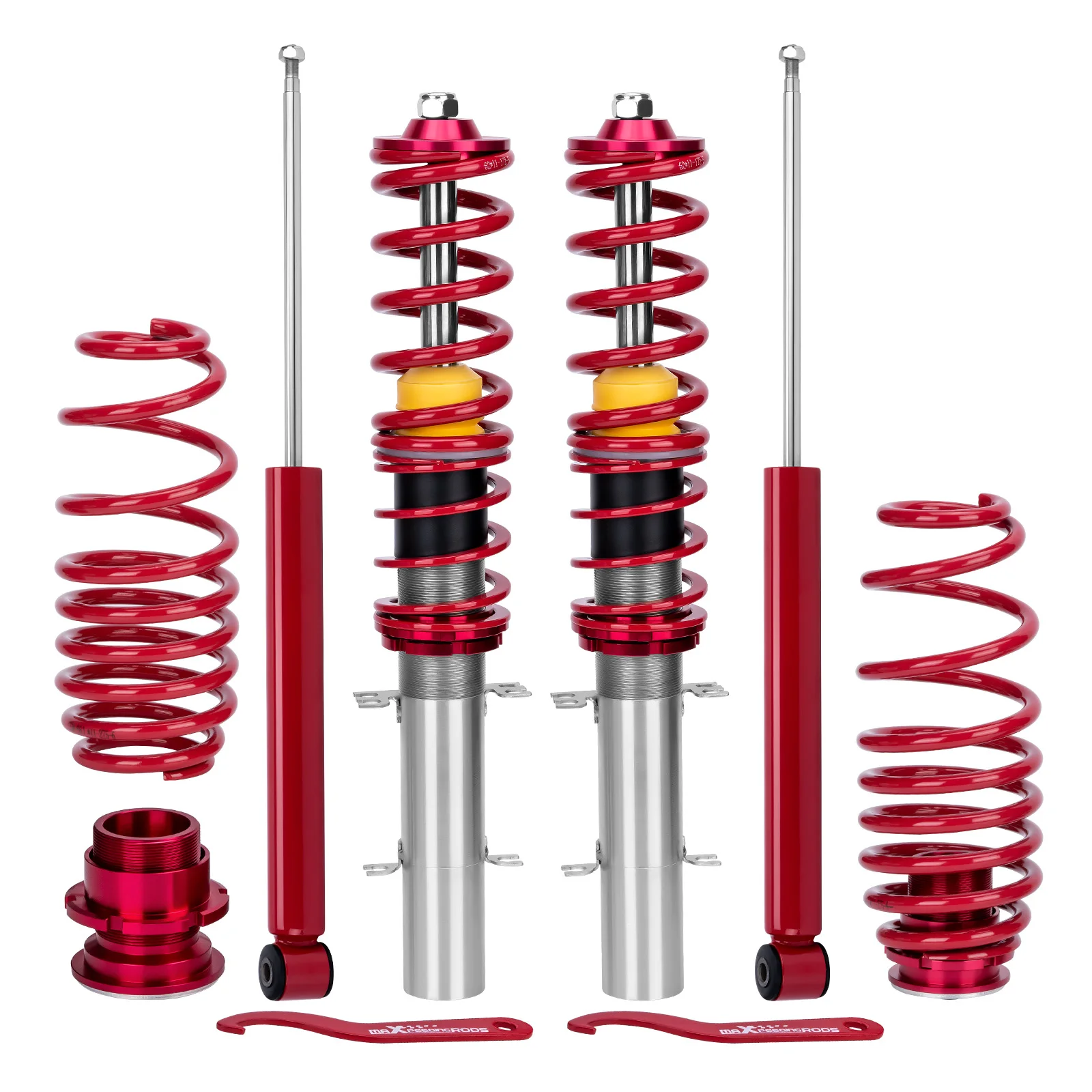 4 шт. Coilover для VW Vento 1994 до 1998, все модели, высокие регулируемые Пружинные стойки, подвесная пружина, амортизатор, катушечная распорка
4 шт. Coilover для VW Vento 1994 до 1998, все модели, высокие регулируемые Пружинные стойки, подвесная пружина, амортизатор, катушечная распорка