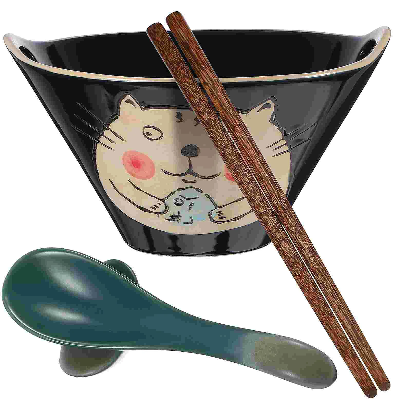 Double Hole Noodle Bowl Set Ramen Chopsticks Ceramic Home Soup Porcelain Noodles Japanese Japanese-style
Double Hole Noodle Bowl Set Ramen Chopsticks Ceramic Home Soup Porcelain Noodles Japanese Japanese-style