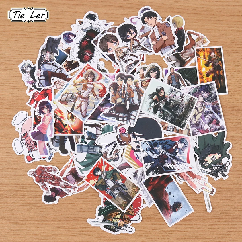 50 шт./упаковка, водонепроницаемые наклейки «атака на Титанов»
50 шт./упаковка, водонепроницаемые наклейки «атака на Титанов»