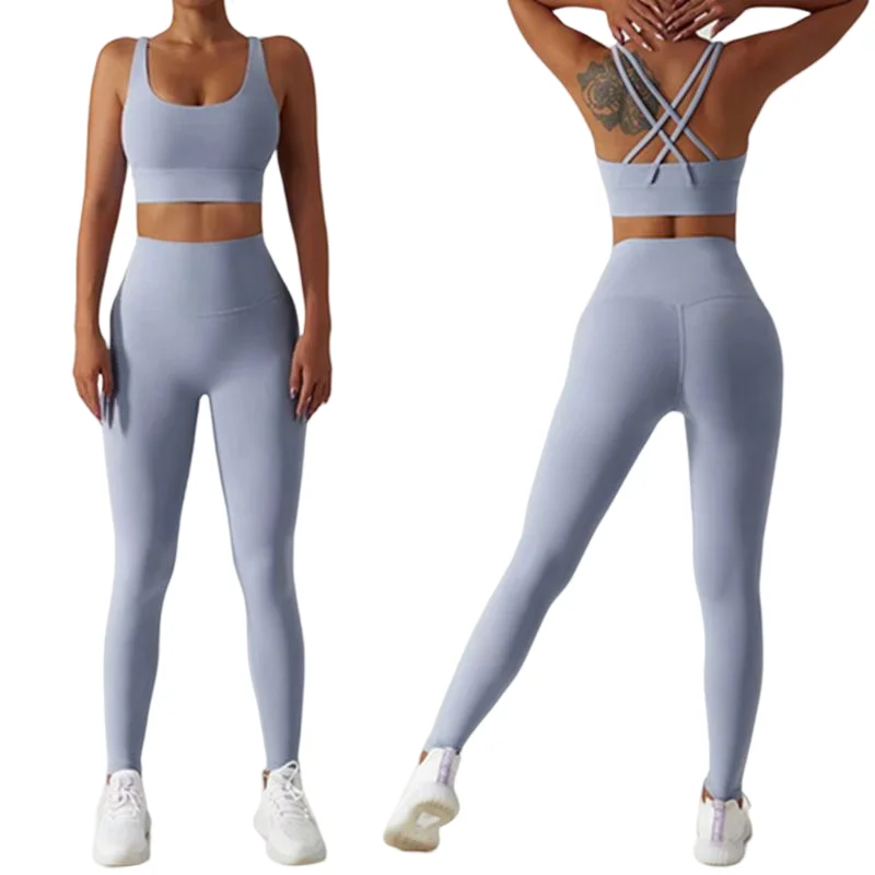 Lulu Set Woman 2 Pieces Yoga Sports Bra+Leggings High Waist Naked Feeling Fitness Sports Pants Athletic Gym Fitness Yoga Vest
Lulu Set Woman 2 Pieces Yoga Sports Bra+Leggings High Waist Naked Feeling Fitness Sports Pants Athletic Gym Fitness Yoga Vest