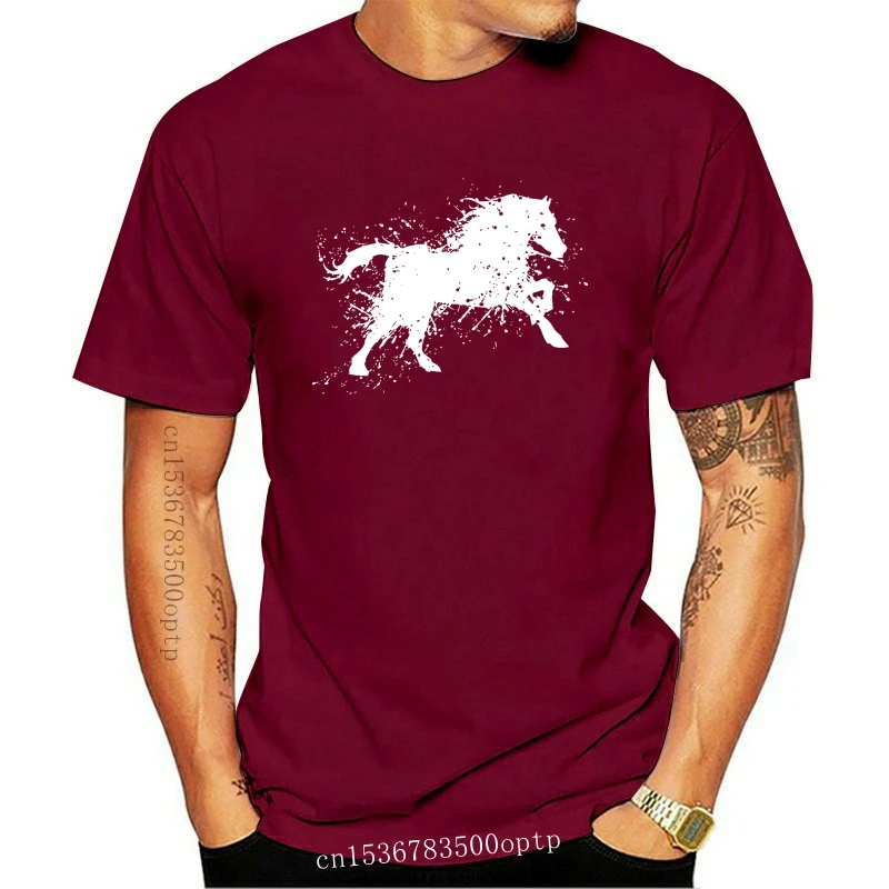 Camisetas casuales de verano para hombre, camisa con estampado artístico de caballo Runninger, novedad
Camisetas casuales de verano para hombre, camisa con estampado artístico de caballo Runninger, novedad