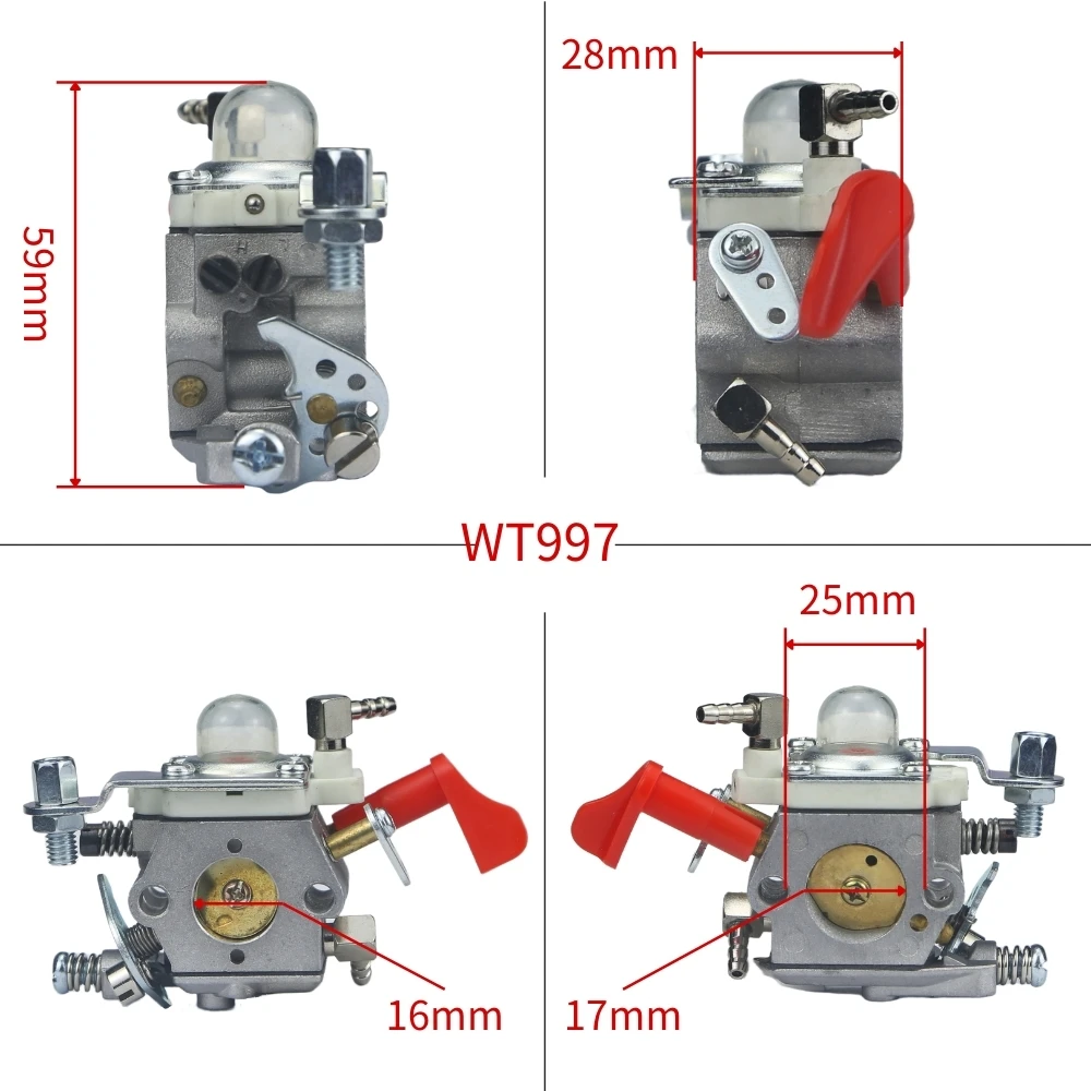 Оригинальный карбюратор для Walbro WT997 668 Zenoah CY SIKK CY290RC, двигатель HPI BAJA 5B 5T FG Losi Rovan KM
Оригинальный карбюратор для Walbro WT997 668 Zenoah CY SIKK CY290RC, двигатель HPI BAJA 5B 5T FG Losi Rovan KM