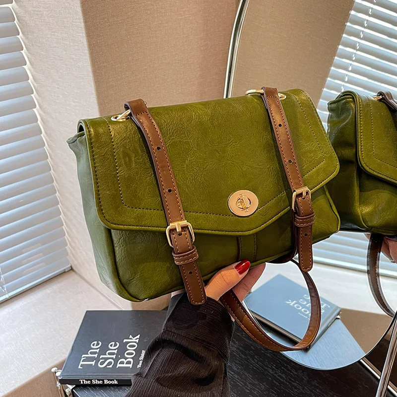 Luxury Autumn And Winter Retro Leather High Quality Women's Bag Fashion Versatile One Shoulder Small Square Women Bag
Luxury Autumn And Winter Retro Leather High Quality Women's Bag Fashion Versatile One Shoulder Small Square Women Bag