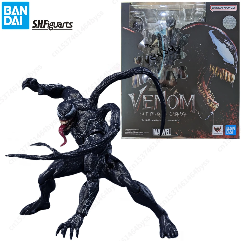 

In Stock Bandai Marvel S.H.Figuarts Shf Venom 2 (Venom: Let There Be Carnage) Action Figure Collectible Toy Gift