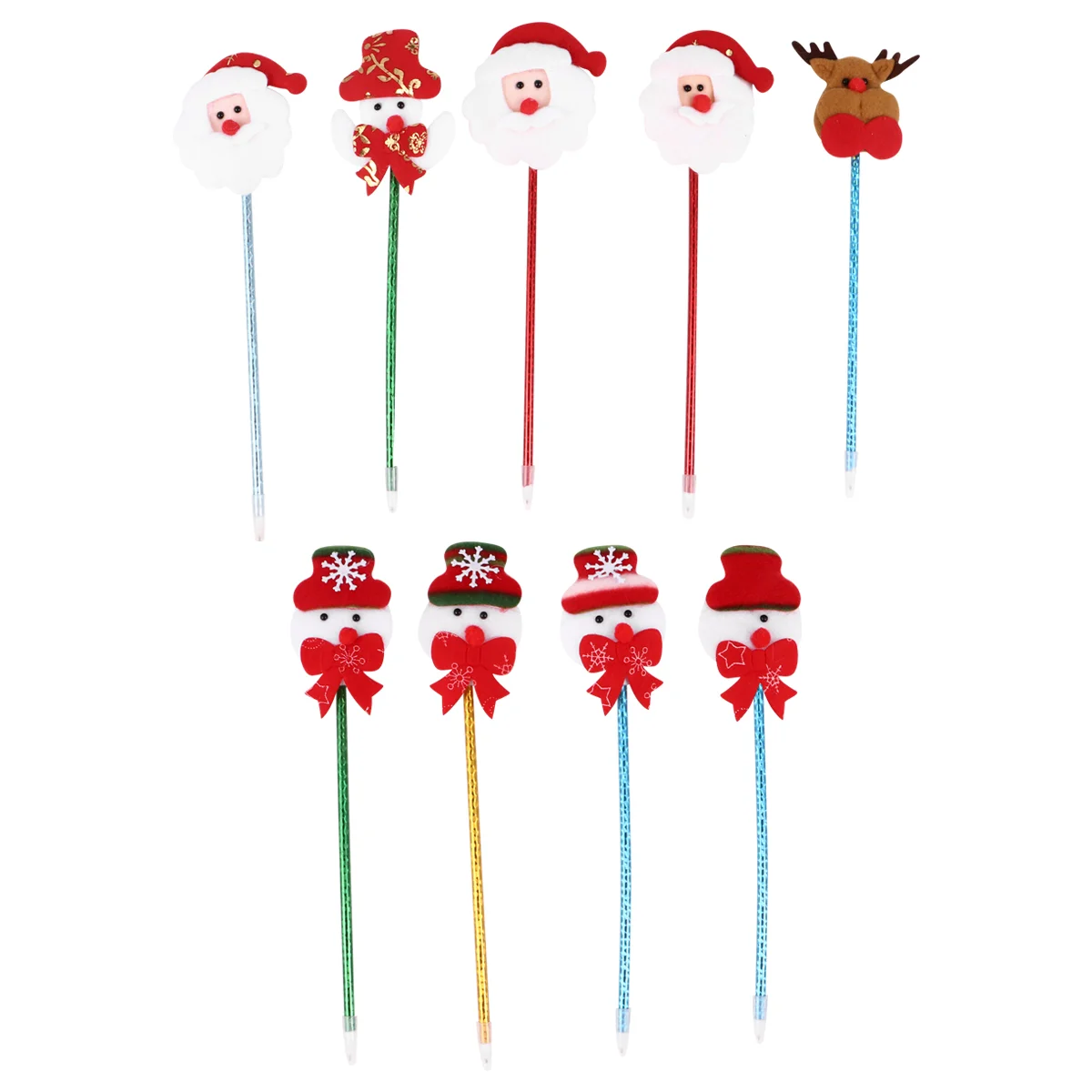 12pcs Interesting Funny Creative Lovely Christmas Theme Ballpoint Pens Students Stationery Writing Pen for Shop
12pcs Interesting Funny Creative Lovely Christmas Theme Ballpoint Pens Students Stationery Writing Pen for Shop