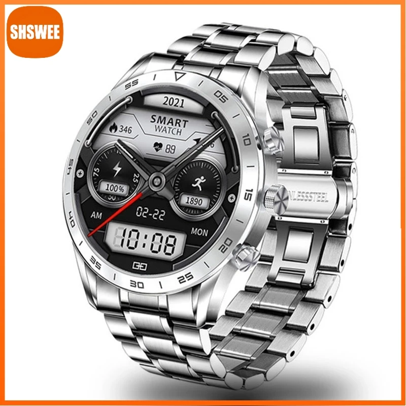 For Xiaomi Huawei Smart Watches Men Display Bluetooth Call IP68 Waterproof Music Player Link Bluetooth Headset Smartwatch Men
For Xiaomi Huawei Smart Watches Men Display Bluetooth Call IP68 Waterproof Music Player Link Bluetooth Headset Smartwatch Men