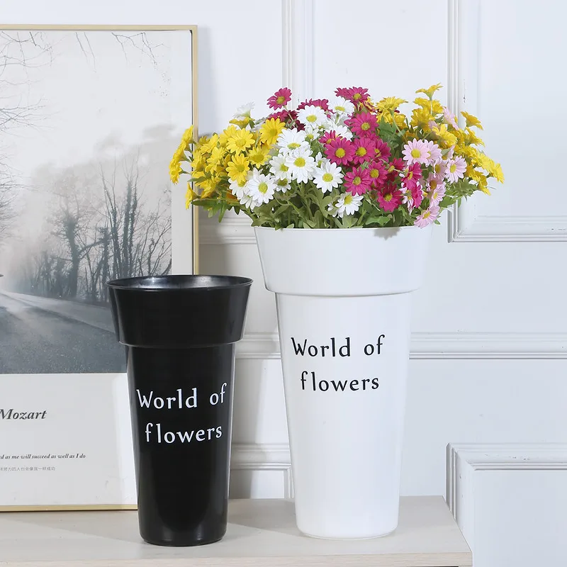 Ведро для украшения белых цветов, пластиковое ведро для цветов для дома, большой пластиковый цветочный горшок, декоративные вазы, цветочный...
Ведро для украшения белых цветов, пластиковое ведро для цветов для дома, большой пластиковый цветочный горшок, декоративные вазы, цветочный...