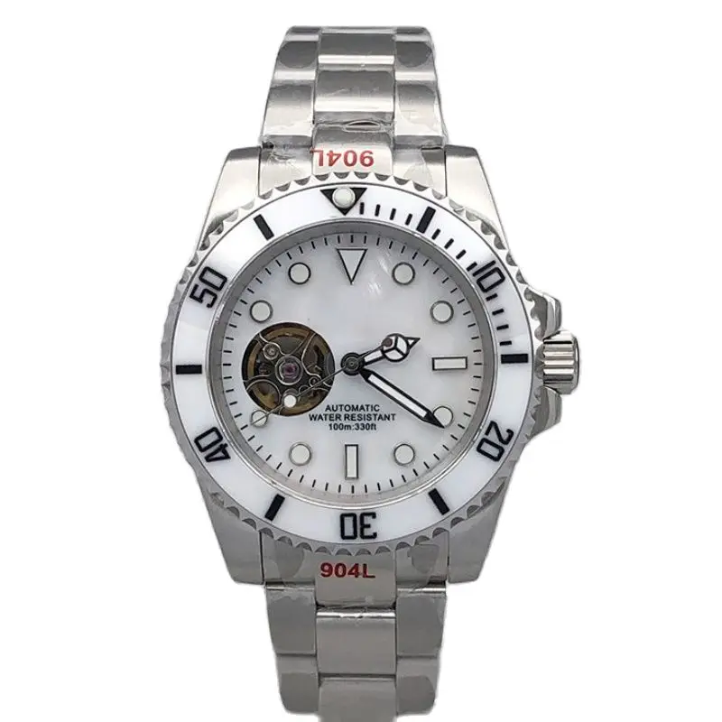 NEITON New 40mm Self-winding Nh38a Movement Sapphire Glass Luxury Waterproof Watch 904l Oyster Strap Ceramic Insert
NEITON New 40mm Self-winding Nh38a Movement Sapphire Glass Luxury Waterproof Watch 904l Oyster Strap Ceramic Insert