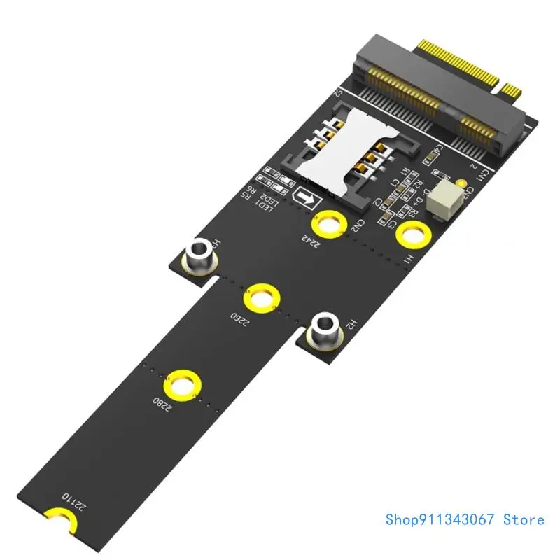 M.2 NGFF M Key для платы адаптера Mini PCIe 2242 2260 2280 221100 жесткого диска Прямая поставка