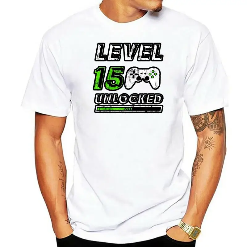 Men Cool Short-Sleeve T-Shirt Level 18 Unlocked 18 Year Old Funny Genuine cotton jersey Cotton fashion 2022 trend T-shirt
Men Cool Short-Sleeve T-Shirt Level 18 Unlocked 18 Year Old Funny Genuine cotton jersey Cotton fashion 2022 trend T-shirt