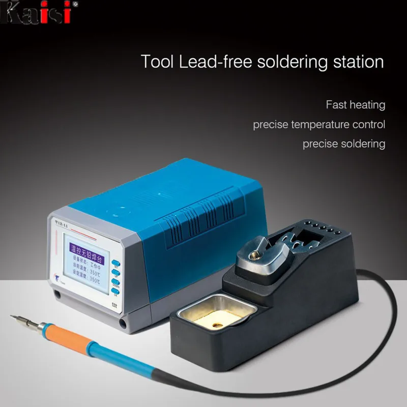 75w T12-11 Lead Free Soldering Station Intelligent Temperature Control 3 Seconds Fast Heating Auto Sleep Bga Rework Station
75w T12-11 Lead Free Soldering Station Intelligent Temperature Control 3 Seconds Fast Heating Auto Sleep Bga Rework Station