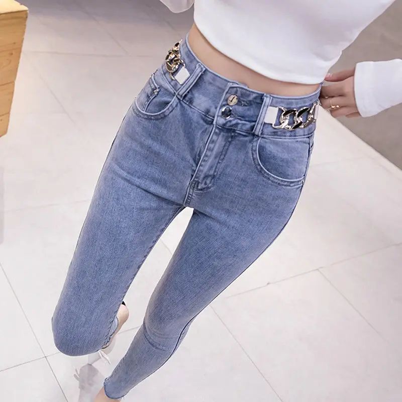 High -waisted tights trousers 2022 spring and autumn new models thin and elastic with Martin boots small foot pencil pants
High -waisted tights trousers 2022 spring and autumn new models thin and elastic with Martin boots small foot pencil pants