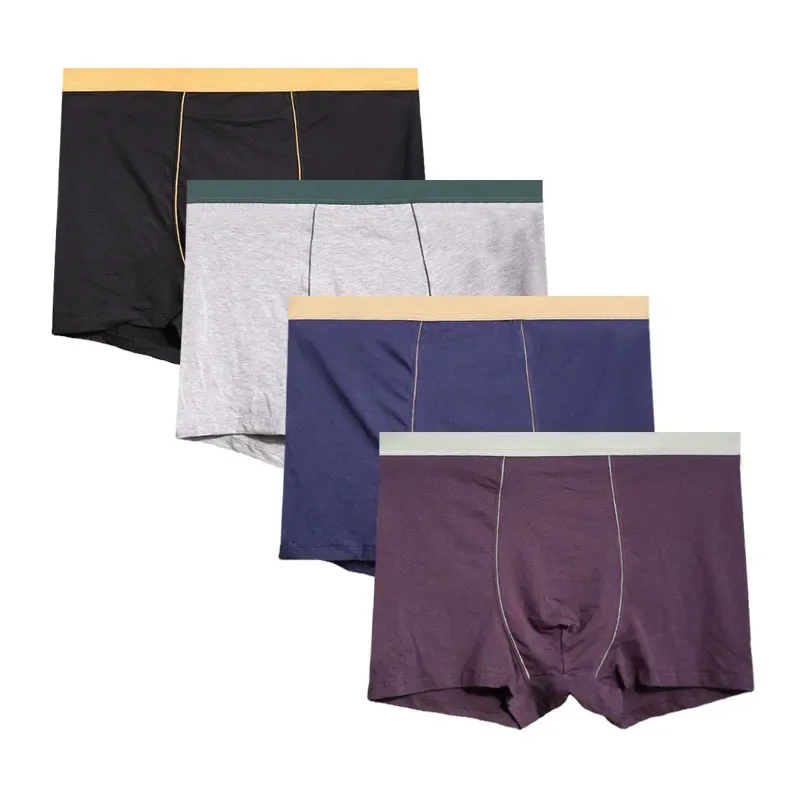Large Boxer Intimate Shorts 4pcs Cotton Size Men Male Breathable Solid Underpants Boxers Man Underwear Panties Men's
Large Boxer Intimate Shorts 4pcs Cotton Size Men Male Breathable Solid Underpants Boxers Man Underwear Panties Men's
