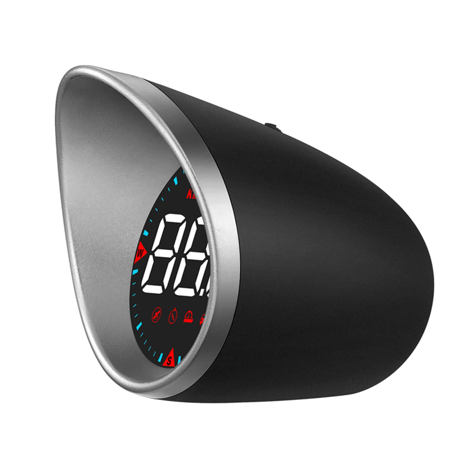 

Universal GPS Headups Display Monitor Digital Speedometer Compass Overspeed And Fatigue Warning Dual Modes Smart Gauge