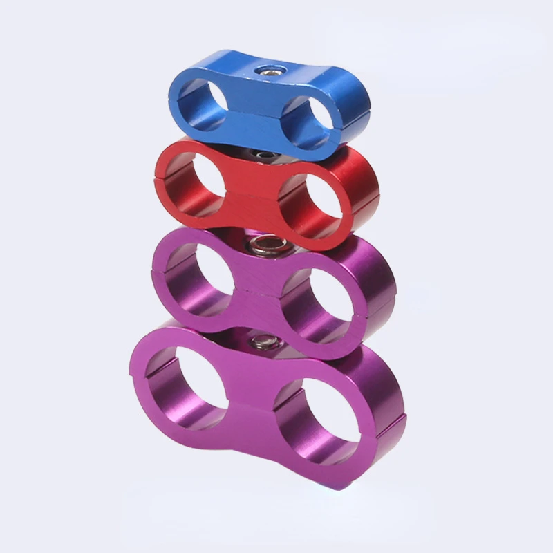 Modified automobile two-hole clamp An4-AN12 clamp aluminum alloy automobile oil pipeline clamp
Modified automobile two-hole clamp An4-AN12 clamp aluminum alloy automobile oil pipeline clamp