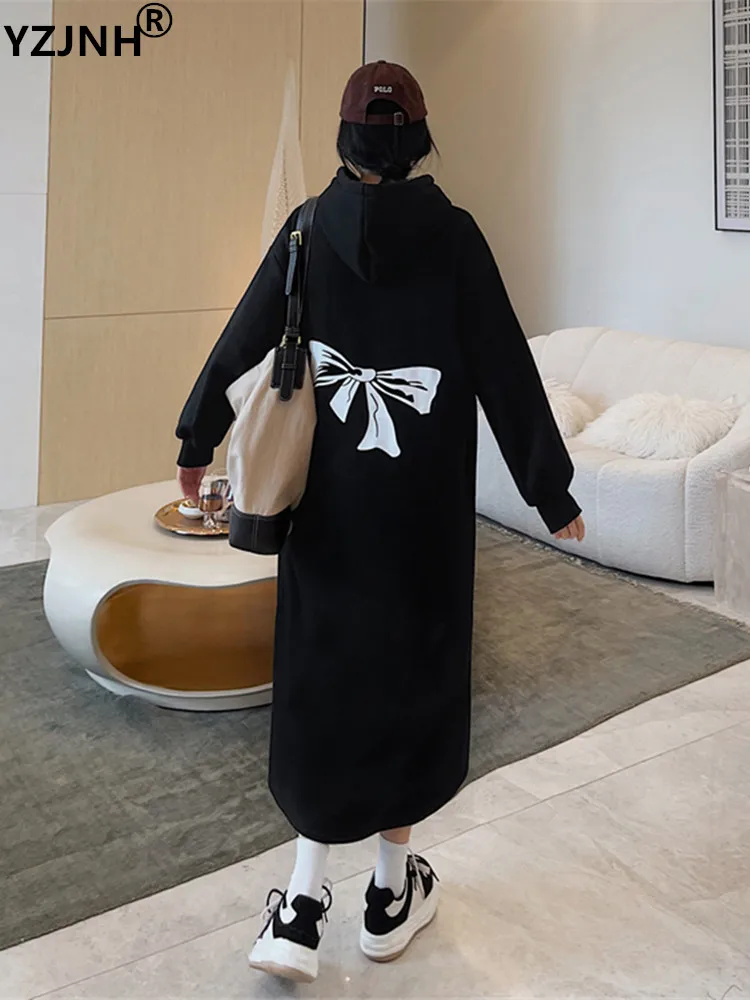 Новинка осенне-зимнее длинное платье YZJNH женское свободное платье с ярким цветочным принтом и бантом женское большое платье с капюшоном
Новинка осенне-зимнее длинное платье YZJNH женское свободное платье с ярким цветочным принтом и бантом женское большое платье с капюшоном