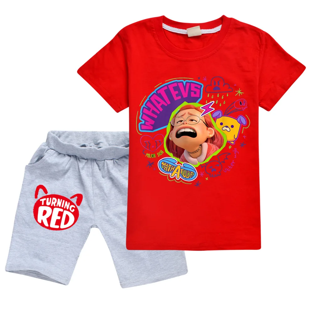 2022 Girls Red Panda Cosplay Costume Kids Casual Outfits Toddler Boys Short Sleeves T-shirt Shorts 2pcs Sets Children's Clothing
2022 Girls Red Panda Cosplay Costume Kids Casual Outfits Toddler Boys Short Sleeves T-shirt Shorts 2pcs Sets Children's Clothing