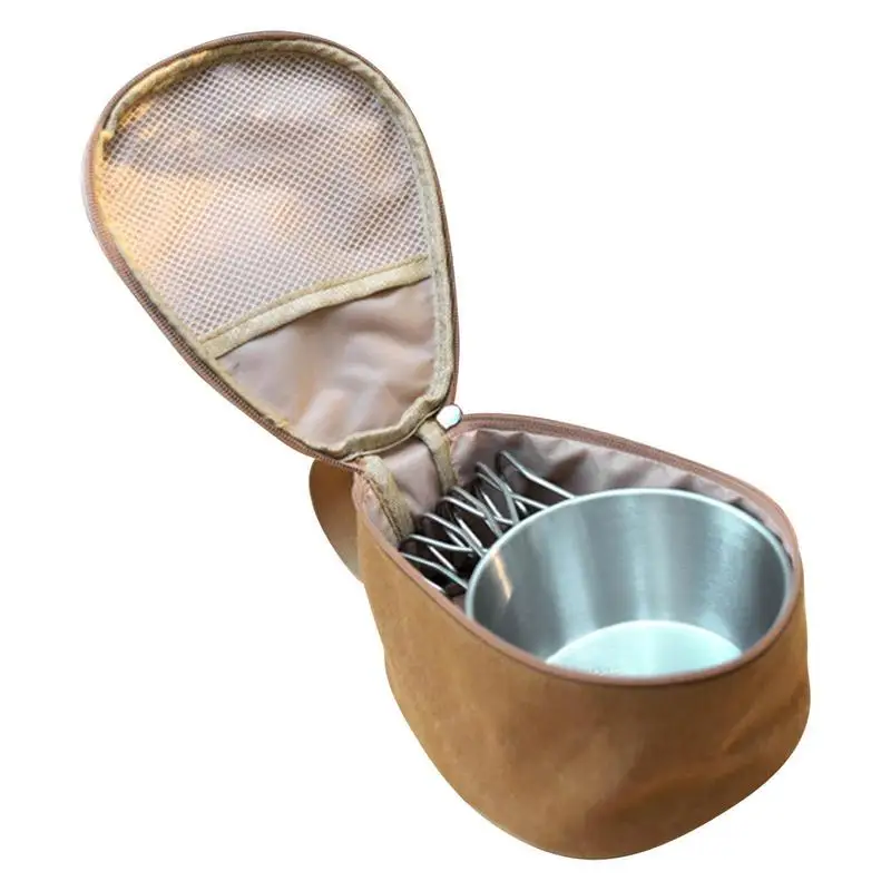 Camping Cookware Bag Large Capacity Dishes Bowl Storage Pouch Travel Portable Pouch Bag Outdoor Hiking Knives Forks Spoons
Camping Cookware Bag Large Capacity Dishes Bowl Storage Pouch Travel Portable Pouch Bag Outdoor Hiking Knives Forks Spoons