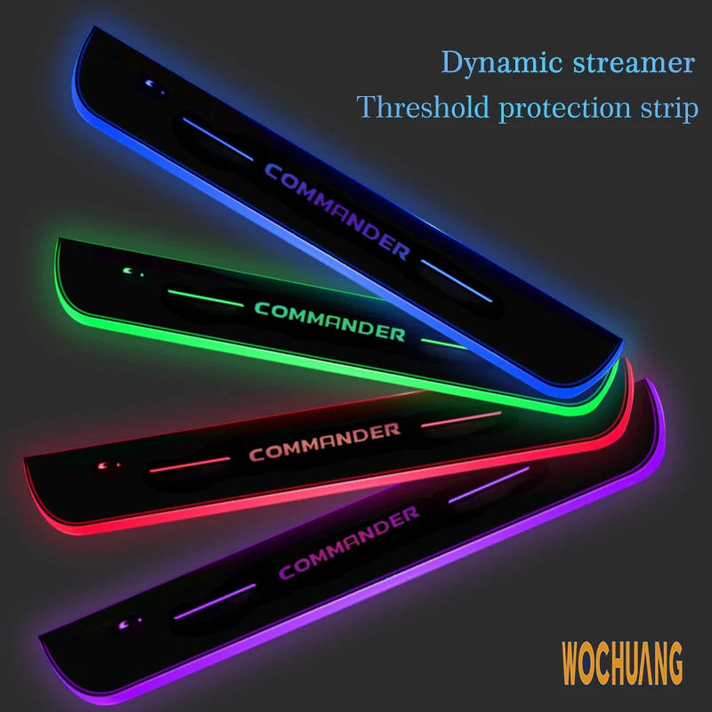 Car Door Light Projector Lamp Customized Car Logo Luminous LED Welcome Pedal Scuff Plate For Jeep Commander Auto Accessories
Car Door Light Projector Lamp Customized Car Logo Luminous LED Welcome Pedal Scuff Plate For Jeep Commander Auto Accessories