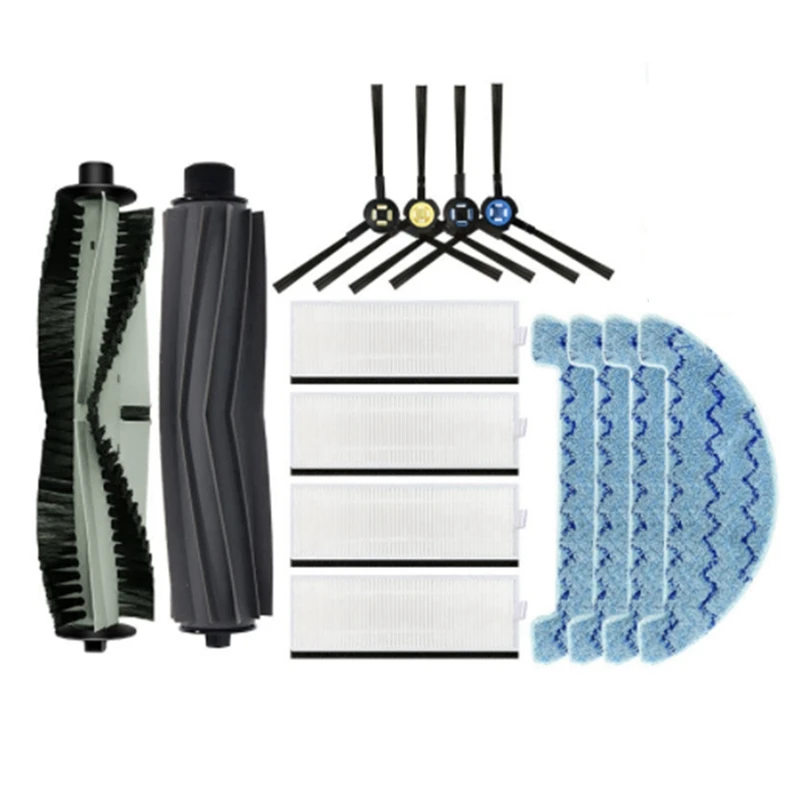 For ILife A7 A9S V8 V8S X750 X785 X800 V80 Silvercrest SSR1 SSRA1 Rubber Main Side Brush Hepa Filter Replacement Parts
For ILife A7 A9S V8 V8S X750 X785 X800 V80 Silvercrest SSR1 SSRA1 Rubber Main Side Brush Hepa Filter Replacement Parts