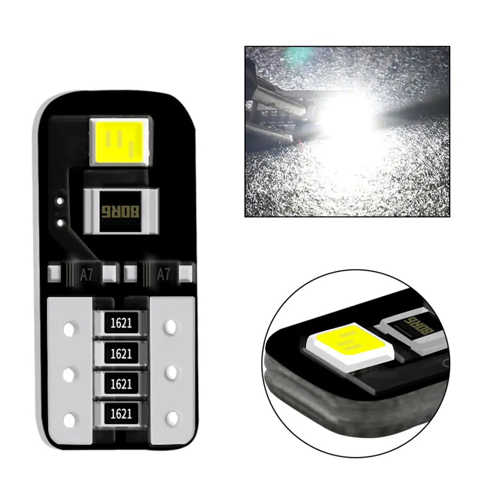 10x W5W T10 Led Bulbs Canbus 4014 SMD 6000K 168 194 Led 5w5 Car Interior Dome Reading License Plate Light Signal Lamp
10x W5W T10 Led Bulbs Canbus 4014 SMD 6000K 168 194 Led 5w5 Car Interior Dome Reading License Plate Light Signal Lamp