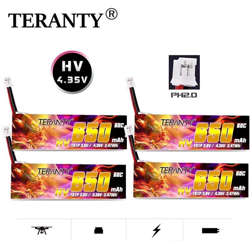 2/4/6/8PCS Gaoneng 1S 650mAh 3.8V 60C/120C HV 4.35V Lipo battery PH2.0 Plug for Tinyhawk Snapper7 E010 M80S Tiny7 Beta85 Drone 
2/4/6/8PCS Gaoneng 1S 650mAh 3.8V 60C/120C HV 4.35V Lipo battery PH2.0 Plug for Tinyhawk Snapper7 E010 M80S Tiny7 Beta85 Drone