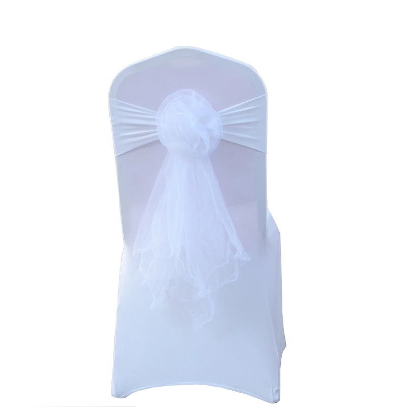 Elastic Chair Wedding Decorations Organza Chair Sashes Bow Flower Knot Cover For Party BANQUET Hotel Decoration 15 Colors
Elastic Chair Wedding Decorations Organza Chair Sashes Bow Flower Knot Cover For Party BANQUET Hotel Decoration 15 Colors