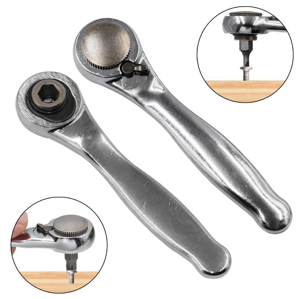 Wrench 72 Teeth Ratchet 1pc 6.35mm Adjustment Device Easy Screw Disassembly Quick Release Screwdriver Handle Durable
Wrench 72 Teeth Ratchet 1pc 6.35mm Adjustment Device Easy Screw Disassembly Quick Release Screwdriver Handle Durable
