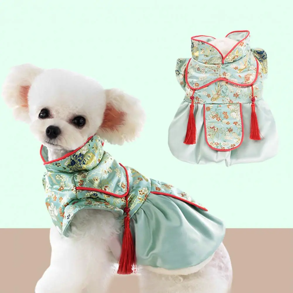 Beautiful Dog Coat Autumn Winter Dog Dress Hemming Thickened Fringe Pet Tang Suit Dress Up
Beautiful Dog Coat Autumn Winter Dog Dress Hemming Thickened Fringe Pet Tang Suit Dress Up